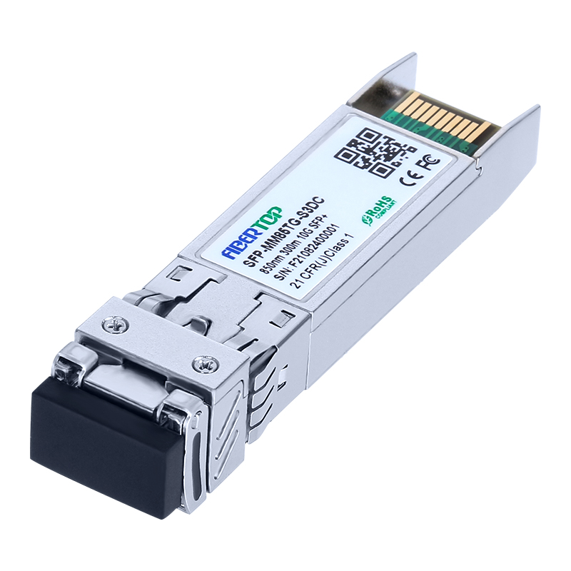 FIBERTOP 10G SR SFP+ MMF 850nm 300m LC DOM Transceptor Módulo 1