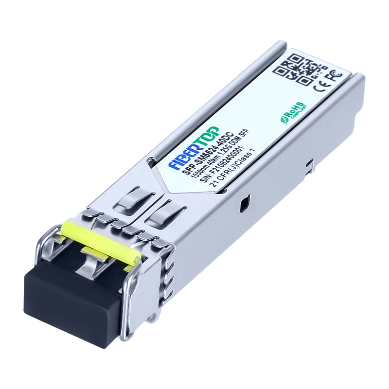 Cisco® GLC-EX-SM1550-40 Compatível com 1000Base-EX Transceptor SFP SMF 1550nm 40km LC DOM