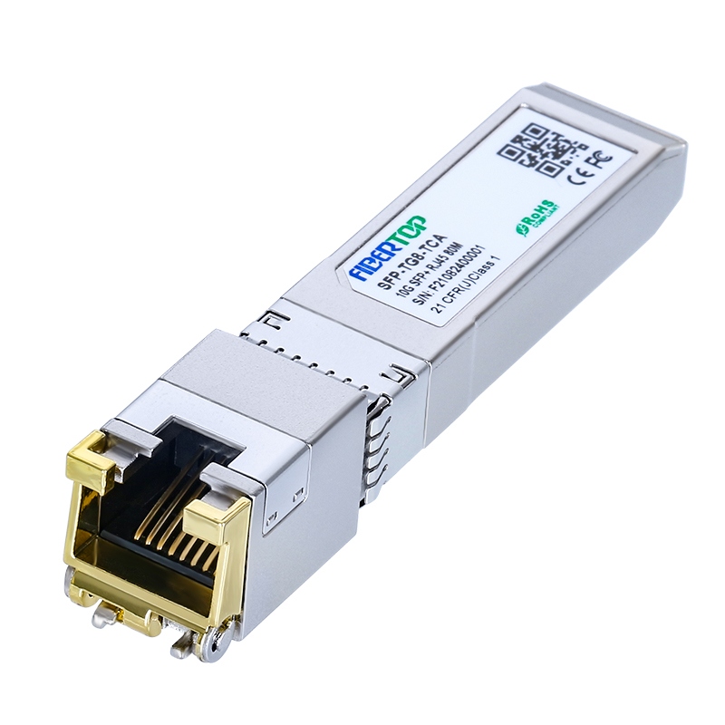 Juniper® JNP-SFPP-10GE-T80 Compatível 10GBASE-T SFP+ Transceptor Cobre RJ45 80m DOM