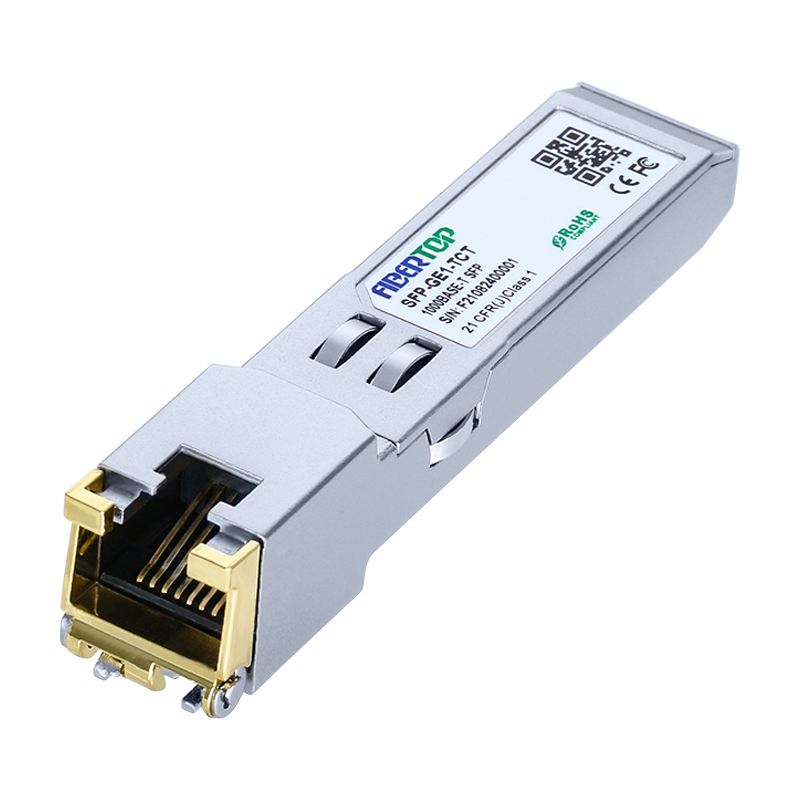 Fortinet® FS-TRAN-GC Compatível com 1000BASE-T SFP Cobre Módulo Transceptor RJ-45 100m