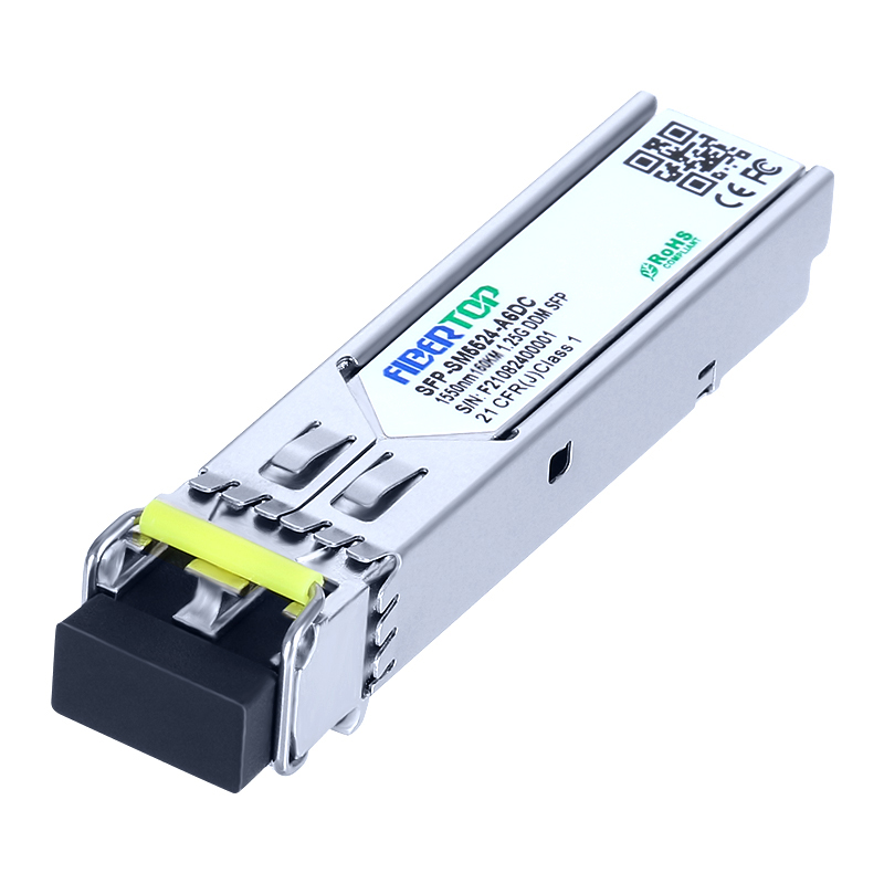 Brocade ® E1MG-ZXC-160 Transceptor SFP 1.25G compatível com SMF 1550nm 160km LC DOM