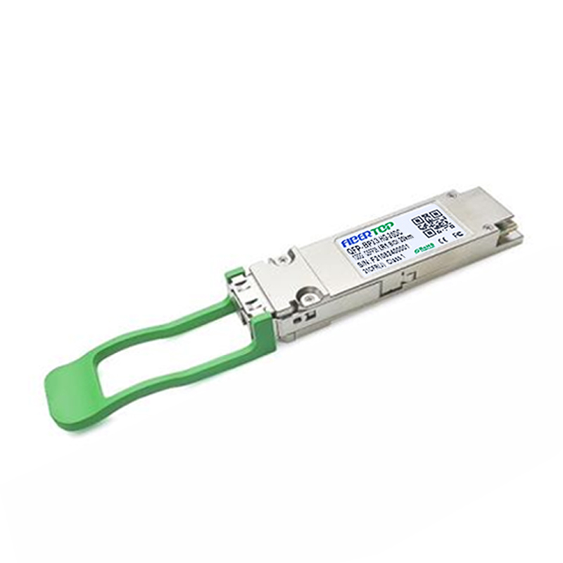 Módulo transceptor óptico FIBERTOP 100G QSFP28 LR1 BiDi 1291/1311nm 20KM