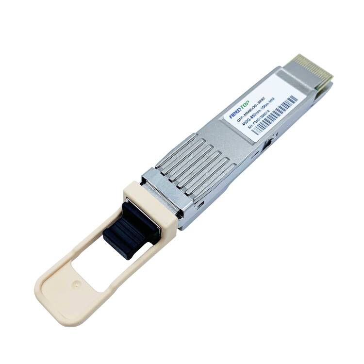 Módulo transceptor óptico FIBERTOP QSFP-DD 400GE SR8 100m