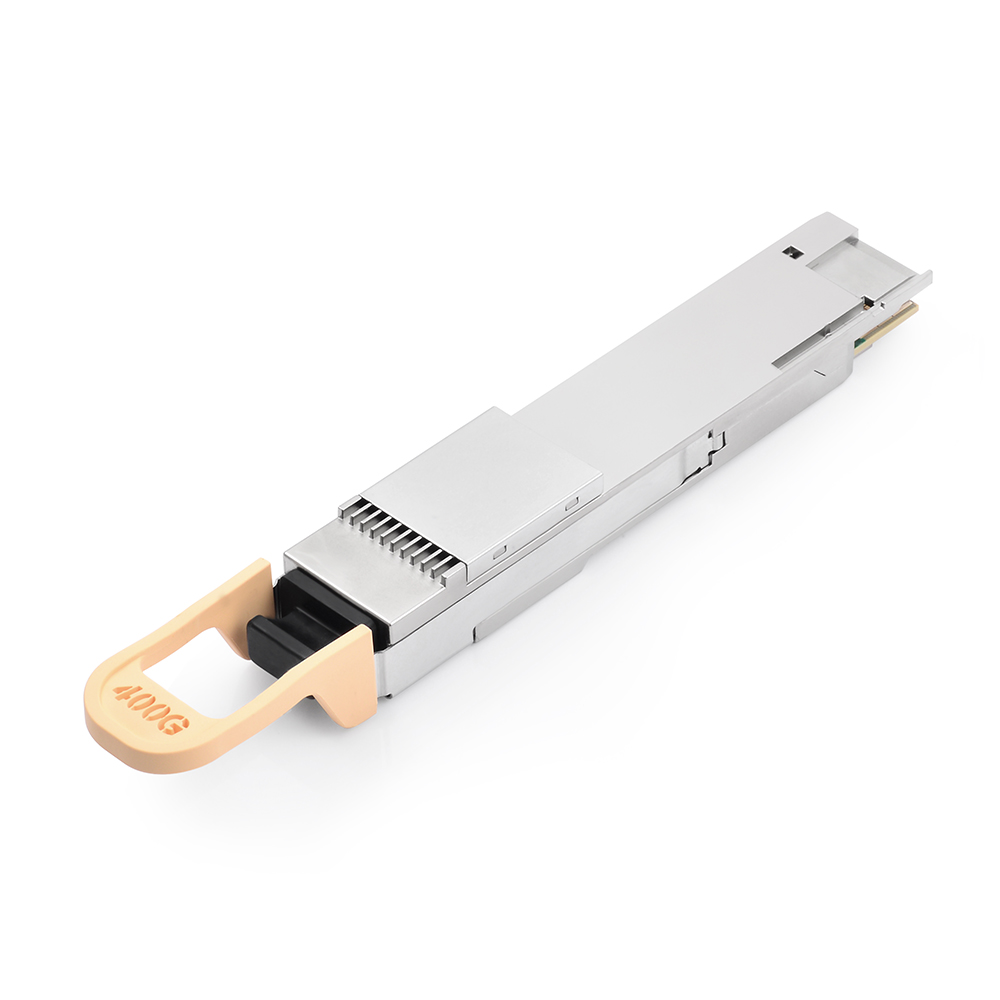 Transceptor ótico compatível de Huawei 02312NPG 400GBASE-SR8 QSFP-DD 850nm 100m MPO para AI Data Center